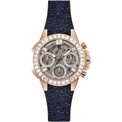 Guess Women's Watch - Bombshell Quartz Transparent and Silver Tone Dial | GW0313L3