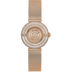 Guess Women's Watch - Dream Quartz Rose Gold Tone Dial Rose Gold Bracelet | GW0550L3