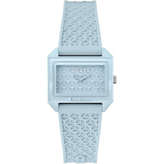 Guess Women's Watch - Classic Quartz Nylon Case Blue Dial Rubber Strap | GW0677L3