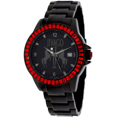 Jivago Women's Watch - Folie Swiss Quartz Black Stainless Steel Bracelet | JV4216