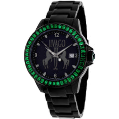 Jivago Women's Watch - Folie Swiss Quartz Black Stainless Steel Bracelet | JV4217