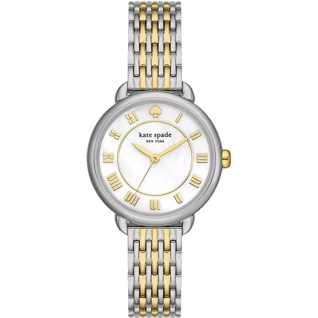 Kate Spade Silver Watch With MOP Face Kate Spade Ladies Live Colorfully 0537 MOP Dial Blue Leather  main image 4