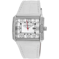 Locman Women's Watch - Classic Quartz White Dial Leather Strap | 232MOPWHD/WH LE