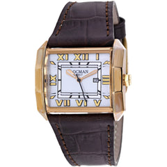 Locman Women's Watch - Classic Silver Dial Brown Leather Strap | 233MOPWH/BR LE