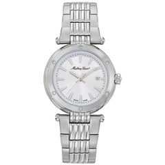 Mathey Tissot Women's Watch - Neptune Silver Dial Stainless Steel Bracelet | D912AI