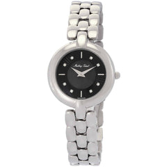 Mathey Tissot Women's Watch - Farah Black Dial Stainless Steel Bracelet | D956AN
