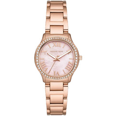 Michael Kors Women's Watch - Sage Pink Mother of Pearl Dial Bracelet | MK4823