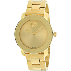 Movado Women's Watch - Bold Gold Dial Plated Stainless Steel Bracelet | 3600085