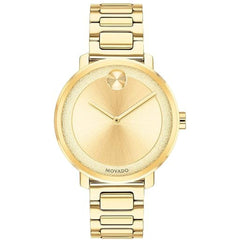 Movado Women's Watch - Pale Gold Dial Plated Stainless Steel Bracelet | 3600502