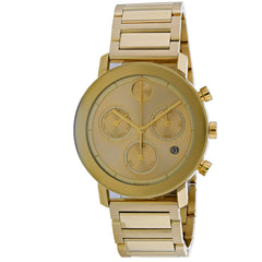 Movado Men's Watch - Bold Quartz Gold Dial Plated Stainless Steel Bracelet | 3600682