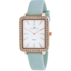 Oceanaut Women's Watch - Adorn Silver Tone Case White Dial Rubber Strap | OC0277