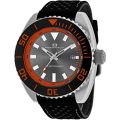 Oceanaut Men's Watch - Submersion Quartz Grey Dial Black Rubber Strap | OC0522