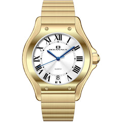 Oceanaut Women's Watch - Rayonner Silver Dial Yellow Gold Case Bracelet | OC1294