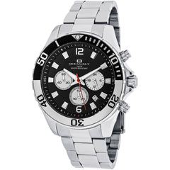 Oceanaut Men's Watch - Sevilla Quartz Black Dial Stainless Steel Bracelet | OC2524