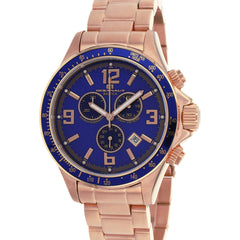 Oceanaut Men's Watch - Baltica Blue Dial Plated Stainless Steel Bracelet | OC3332