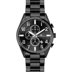 Oceanaut Men's Watch - Escapade Black Dial Plated Stainless Steel Bracelet | OC5858