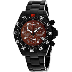 Roberto Bianci Men's Watch - Fontana Brown Dial Plated Steel Bracelet | RB18765