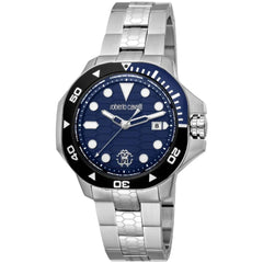 Roberto Cavalli Men's Watch - Spiccato Blue Dial Steel Bracelet | RC5G044M0025