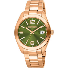 Roberto Cavalli Men's Watch - Classic Green Dial Bracelet | RC5G051M0065