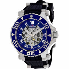 Seapro Men's Watch - Seaway Automatic Blue Dial Black Rubber Strap | SP7750
