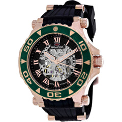 Seapro Men's Watch - Seaway Automatic Rose Gold Case Black Rubber Strap | SP7754