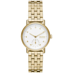 Skagen Women's Watch - Kuppel Lille White Dial Plated Steel Bracelet | SKW3102
