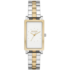 Skagen Women's Watch - Hagen Lille White Dial Plated Steel Bracelet | SKW3156
