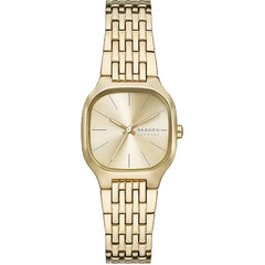 Skagen Women's Watch - Mellem Lille Gold Dial Plated Steel Bracelet | SKW3162