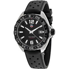 Tag Heuer Men's Watch - Formula 1 Quartz Black Dial Rubber Strap | WAZ1110.FT8023