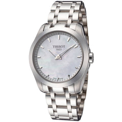 Tissot Women's Watch - Counturier White Mother of Pearl Dial | T0352461111100