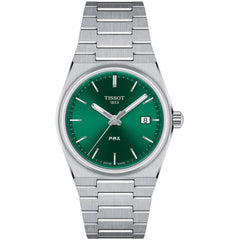 Tissot Men's Watch - T-Classic PRX Green Dial Steel Bracelet | T1372101108100