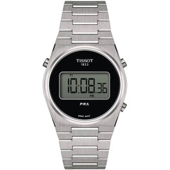 Tissot Men's Watch - PRX Digital Black Dial Steel Bracelet | T1372631105000