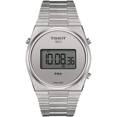 Tissot Men's Watch - PRX Digital Silver Dial Steel Bracelet | T1374631103000