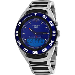 Tissot Men's Watch - Sailing touch Blue Dial Steel, PVD Bracelet | T0564202104100