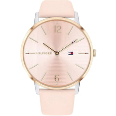 Tommy Hilfiger Women's Watch - Alex Quartz Rose Gold Dial Leather Strap | 1781973