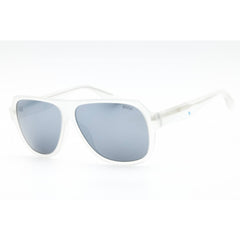 BMW Men's Sunglasses - Crystal Aviator Full Rim Acetate Frame | BW0035 26C