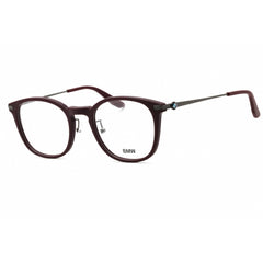 BMW Men's Eyeglasses - Matte Bordeaux Square Full Rim Acetate Frame | BW5021 070