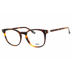 BMW Men's Eyeglasses - Blonde Havana Square Full Rim Acetate Frame | BW5032 053