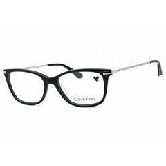 Calvin Klein Women's Eyeglasses - Black Cat Eye Full Rim Plastic Frame | CK22501 001