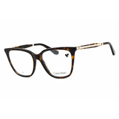 Calvin Klein Women's Eyeglasses - Dark Havana Cat Eye Full Rim Frame | CK23513 235