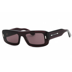 Calvin Klein Unisex Sunglasses - Purple Rectangular Acetate Frame | CK24503S 513