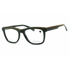 Calvin Klein Jeans Unisex Eyeglasses - Khaki Injected Propionate Frame | CKJ24610 309