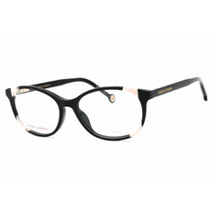 Carolina Herrera Women's Eyeglasses - Black Nude Cat Eye Plastic Frame | HER 0125 KDX