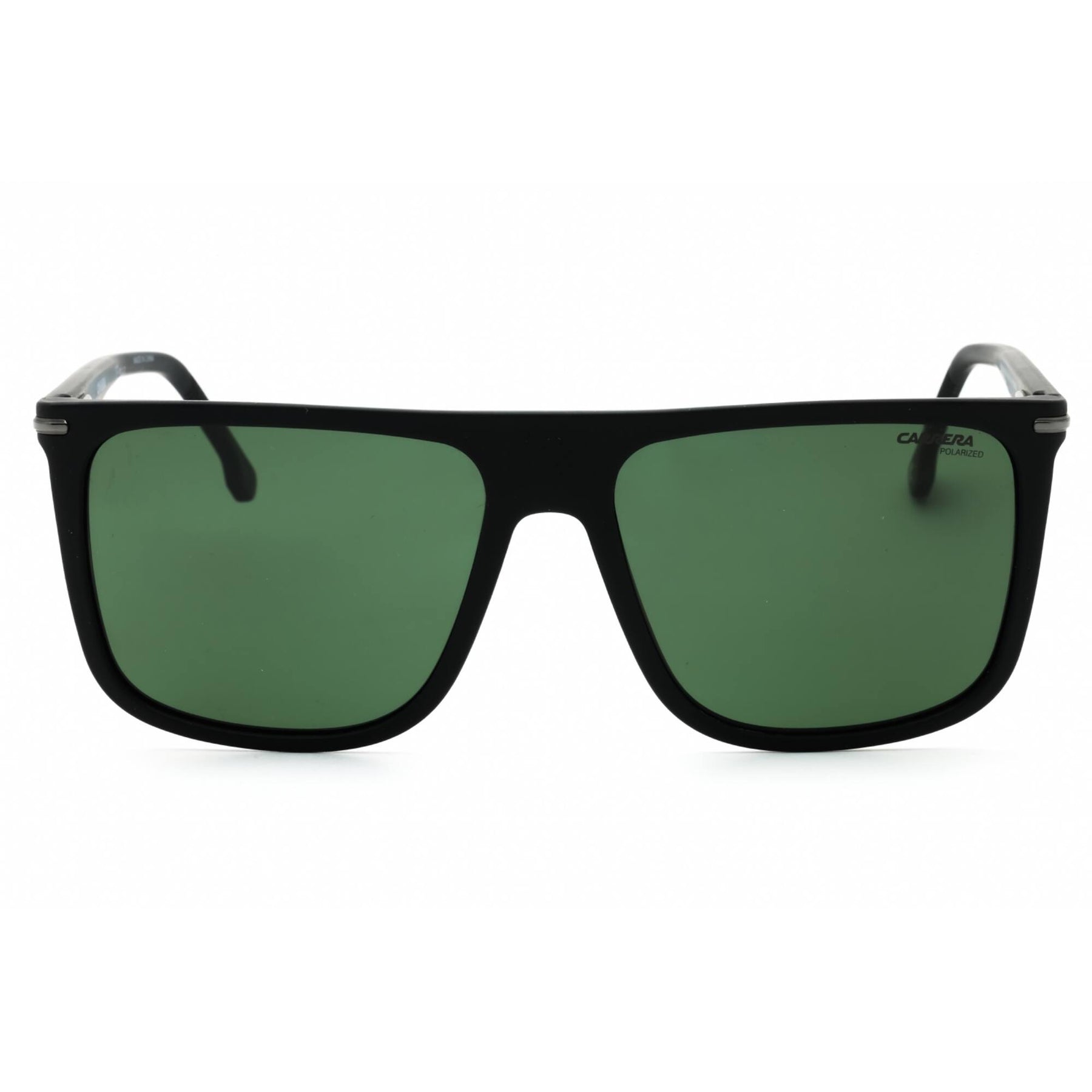 NWT Carrera CARRERA 278/S-0003 UC Black Rectangle 58mm Sunglasses Carrera Polarized Green Browline Men main image 3