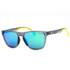 Carrera Men's Sunglasses - Grey Square Full Rim Plastic Frame | CARRERA 8058/S 0KB7 Z9