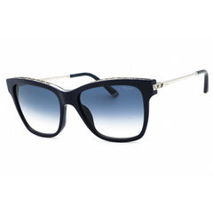 Chopard Women's Sunglasses - Shiny Full Blue Cat Eye Acetate Frame | SCH262S 09LR