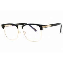 Chopard Men's Eyeglasses - Shiny Black Square Full Rim Metal Frame | VCH297 0700