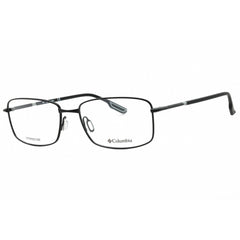 Columbia Men's Eyeglasses - Matte Black Rectangular Full Rim Metal Frame | C3032 002