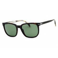 David Beckham Men's Sunglasses - Havana Silver Square Frame | DB 1076/S 045Z O7