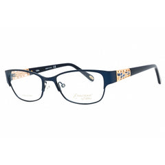 Emozioni Women's Eyeglasses - Semi Matte Navy Cat Eye Metal Frame | EM 4387 0E8W 00
